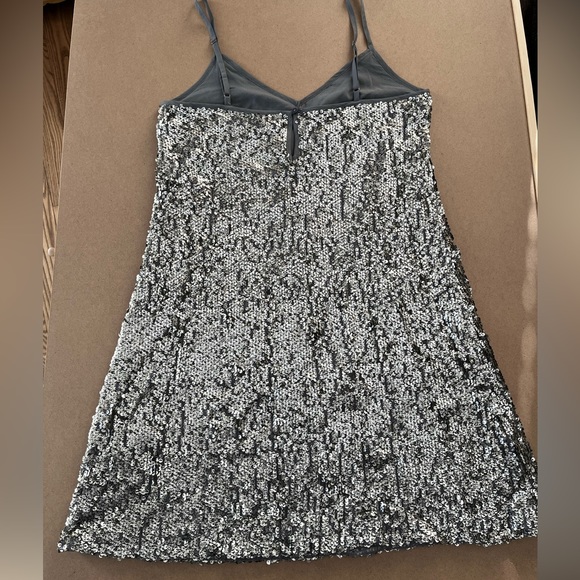 Gold Sequin Abercrombie & Fitch Dress, Size XS - Picture 2 of 7